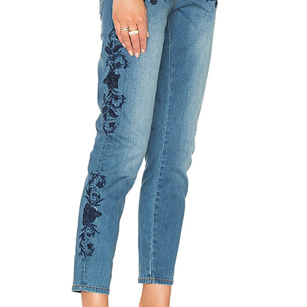 One Teaspoon Americano Lola Freebirds Embroidered